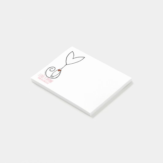 Tai's Sphynx Angel I Love a Sphynx Post-It Notes (Schuin)