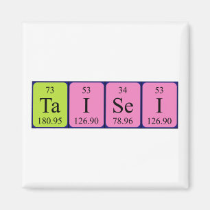 Taisei periodieke lijstnaam magnet