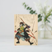 Taiso - Ronin die pijlen afsluit Briefkaart (Staand voorkant)