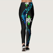 TAITIARE (blauw) Leggings (Achterkant)