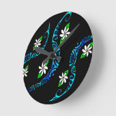 TAITIARE (blauw) Ronde Klok (Hoek)