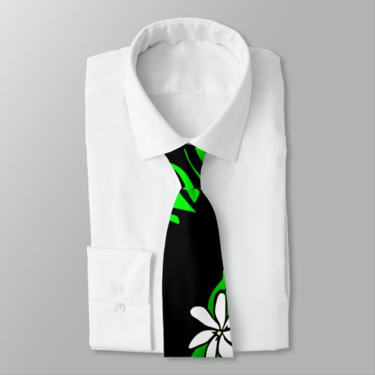 TAITIARE (groen) Stropdas (Gebonden)