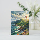 Taitung City Taiwan Briefkaart (Staand voorkant)