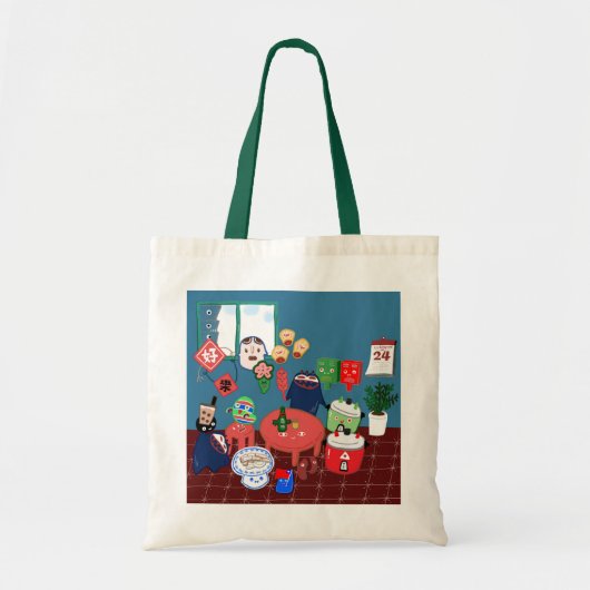 TAIWAN 台 湾 妖 怪 TOTE BAG (Voorkant)