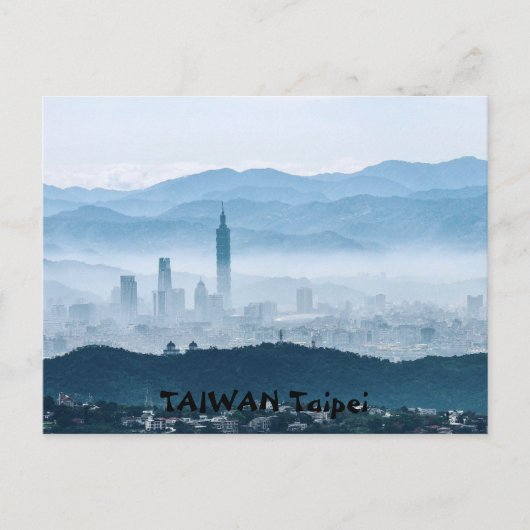 Taiwan 101 briefkaart (Voorkant)