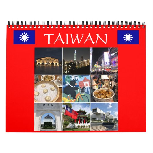 Taiwan 2026 kalender (Hoes)