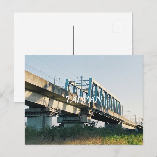 Taiwan afbeelding briefkaart (Voorkant / Achterkant)