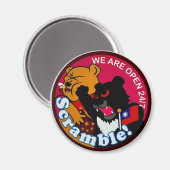 Taiwan Air Force Patch Scramble Magnet (Voorkant / Achterkant)