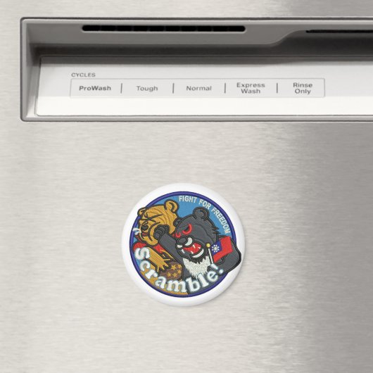 Taiwan Air Force Scramble Patch Magnet (Insitu (Vaatwasser))