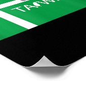 Taiwan Badminton 2020 Binnen de grenzen Poster (Hoek)