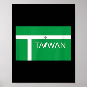 Taiwan Badminton 2020 Binnen de grenzen Poster