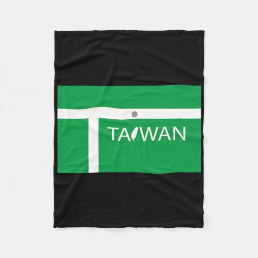 Taiwan Badminton 2020 in Bounds Fleece Deken (Voorkant)