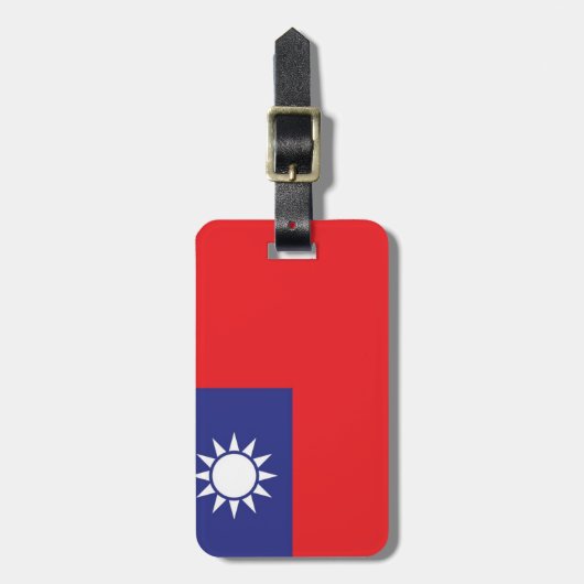 Taiwan Bagagelabel (Voorkant verticaal)