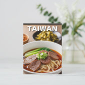 Taiwan Beef Noodle Soup Briefkaart (Staand voorkant)