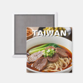 Taiwan Beef Noodle Soup Magneet (Voorkant / Achterkant)