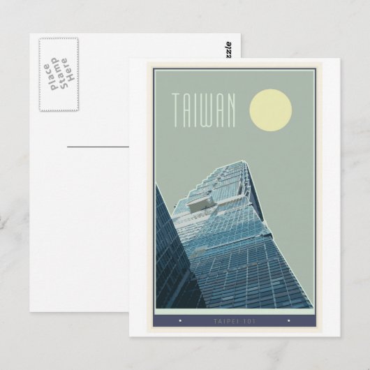 Taiwan Briefkaart (Voorkant / Achterkant)