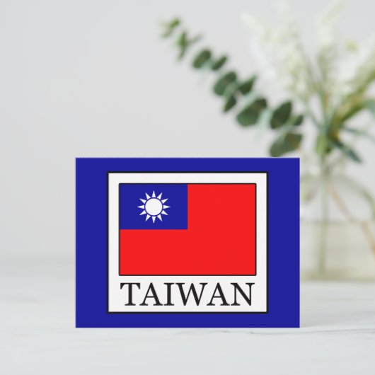 Taiwan Briefkaart (Staand voorkant)