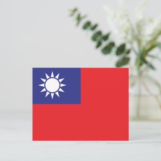 Taiwan Briefkaart (Staand voorkant)