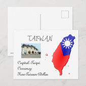 Taiwan Briefkaart (Voorkant / Achterkant)