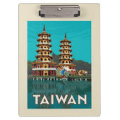 Taiwan | Draak- en tijgerpagodes Klembord (Voorkant)
