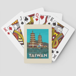 Taiwan | Draak- en tijgerpagodes Pokerkaarten