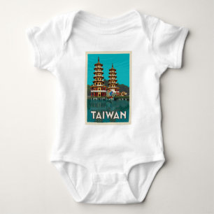 Taiwan Draak- en tijgerpagodes Romper