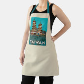 Taiwan | Draak- en tijgerpagodes Schort (Insitu)