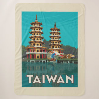 Taiwan | Draak- en tijgerpagodes Sherpa Deken
