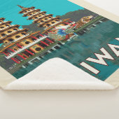 Taiwan | Draak- en tijgerpagodes Sherpa Deken (3/4)