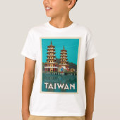 Taiwan | Draak- en tijgerpagodes T-shirt (Voorkant)