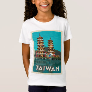 Taiwan   Draak- en tijgerpagodes T-shirt
