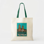 Taiwan | Draak- en tijgerpagodes Tote Bag (Voorkant)