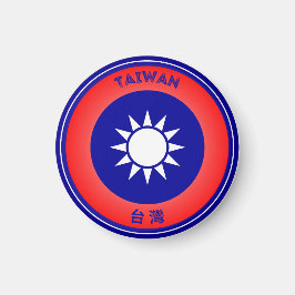 Taiwan Erfgoed Embleem Magneet