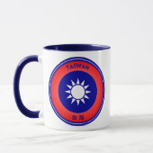 Taiwan Erfgoed Embleem Mok (Links)