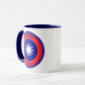 Taiwan Erfgoed Embleem Mok (Voorkant links)