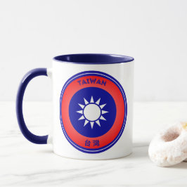 Taiwan Erfgoed Embleem Mok