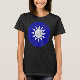 TAIWAN FLAG TAIWANESE EMBLEM ROUNDEL TAIPEI T-SHIRT