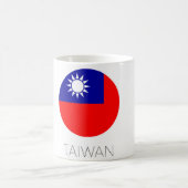 Taiwan Flag Travel Mug Koffiemok (Center)