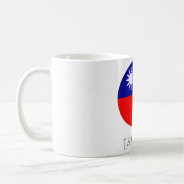 Taiwan Flag Travel Mug Koffiemok