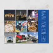 taiwan greetings briefkaart (Voorkant)