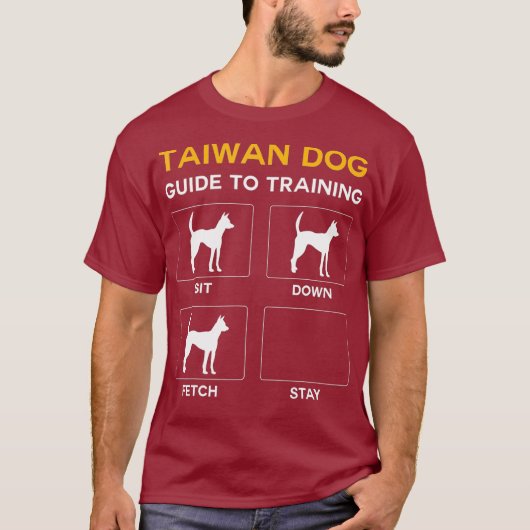 Taiwan hondengids voor het trainen van hondengehoo t-shirt (Voorkant)