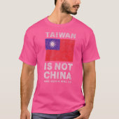 Taiwan is niet China Anti Xi Jinping Chinese Commu T-shirt (Voorkant)