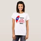 Taiwan IS NIET China T-shirt (Voorkant volledig)