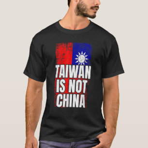 Taiwan is niet China T-shirt