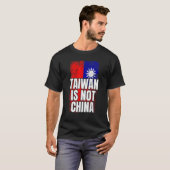Taiwan is niet China T-shirt (Voorkant volledig)