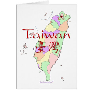 Taiwan-kaart