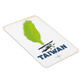 Taiwan-kaart Magneet (Rechterzijde)