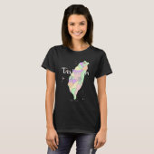 Taiwan-kaart T-shirt (Voorkant volledig)