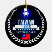 Taiwan Keramisch Ornament (Voorkant)