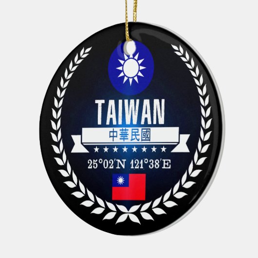 Taiwan Keramisch Ornament (Links)